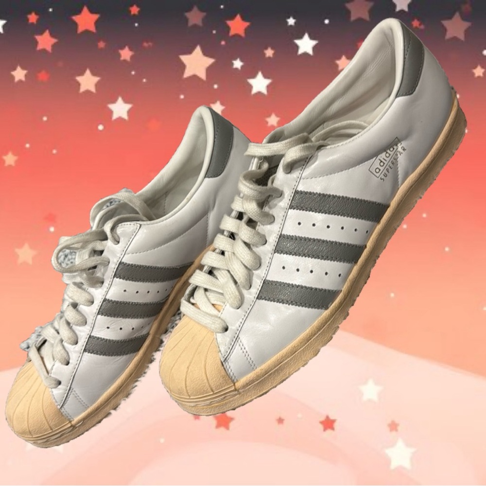 WORN ONCE ONLY FOR AN NBC FILM SHOOT - Adidas Superstar - excellent condition